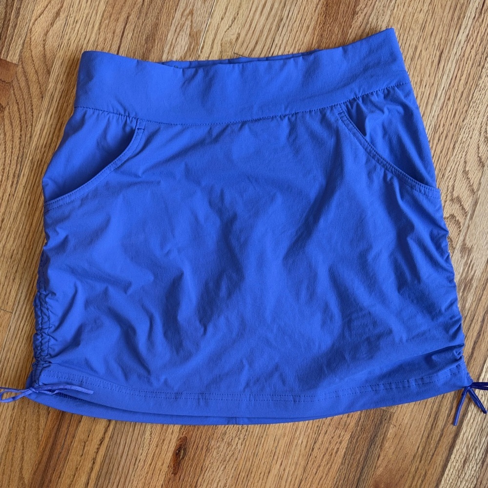 Columbia small dusty purple/blue Active Skort with Side Drawstrings